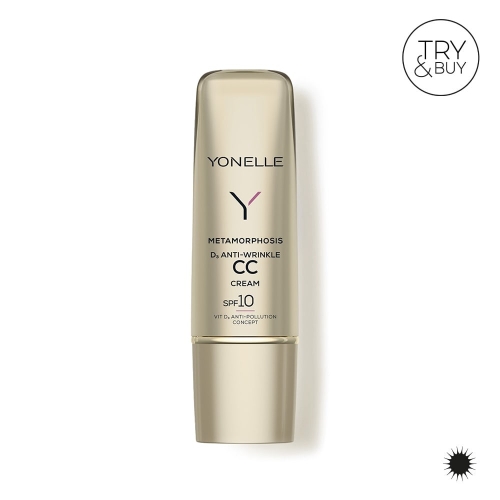 METAMORPHOSIS Przeciwzmarszczkowy D3 Krem CC SPF 10