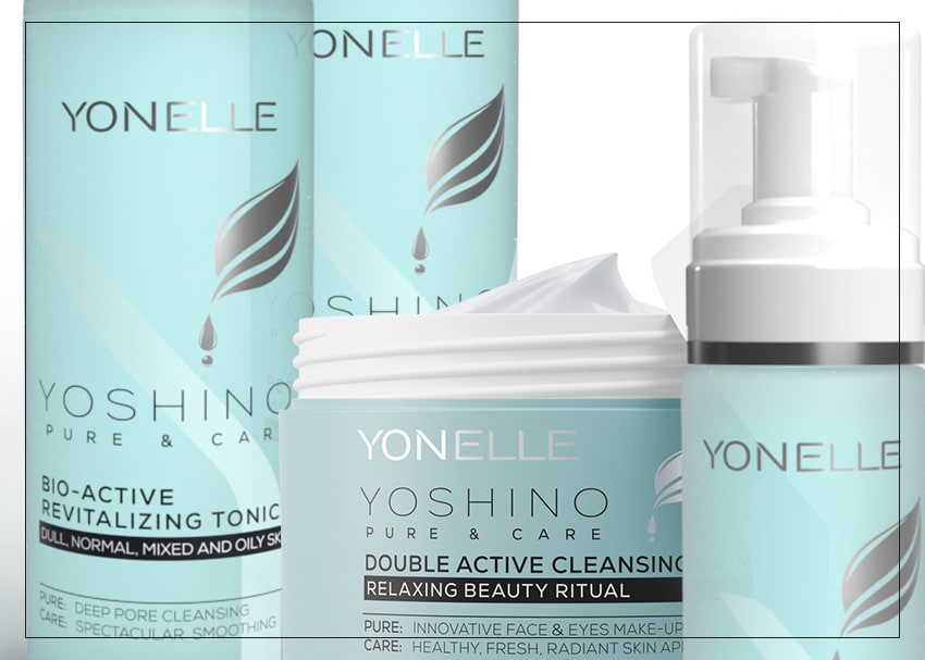 YOSHINO PURE & CAREOCZYSZCZANIE I PIELĘGNACJA 2 W 1